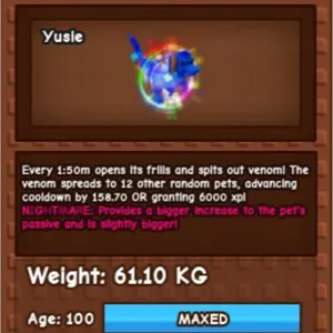 61 KG RAINBOW HATCH DILO NIGHTMARE 