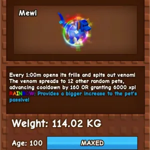 114KG RAINBOWHATCH DILO