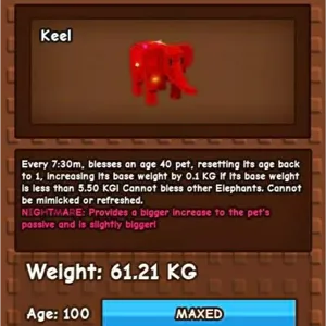 61KG RBH ELEPHANT NM