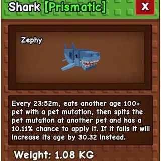 DLC PET SHARK GAG1