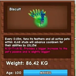 86KG PEACOCK NIGHTMARE