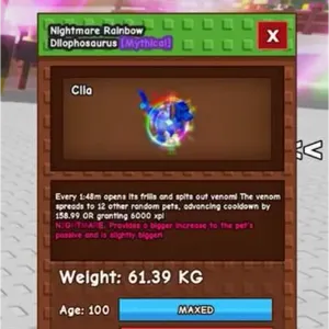 61KG RAINBOW HATCH DILO