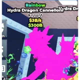 RAINBOW HYDRA CANNELLONI VERY RARE LOW EXIST COUNT