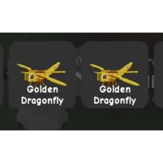 2X GOLDEN DRAGONFLY UNICORN GROW A GARDEN 2 BEST CHEAPEST DEAL