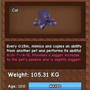 105KG COLOSSAL MIMIC NM