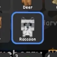 1X RACCOON GROW A GARDEN 2
