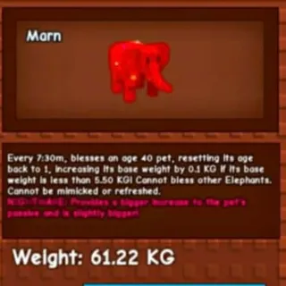 61KG RAINBOW HATCH ELE