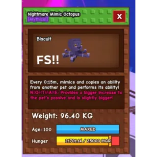 GODLY MIMIC OCTOPUS NM 15S