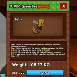105KG JUMBO QUEEN BEE