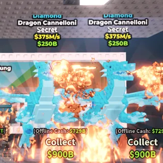 2X DIAMOND DRAGON