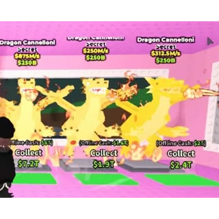 3x base dragon cannelloni