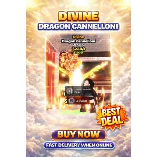 DIVINE DRAGON CANNELLONI 