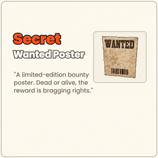 Run A Restaurant - Wanted Poster