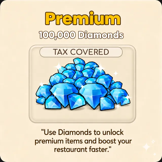 100K Gems Run A Restaurant - Other Game Coin - Gameflip