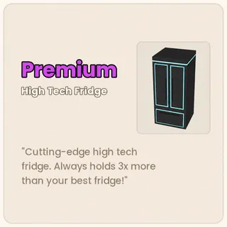 Run A Restaurant - High Tech Fridge