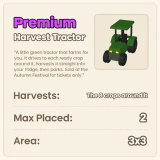 Run A Restaurant - Harvest Tractor