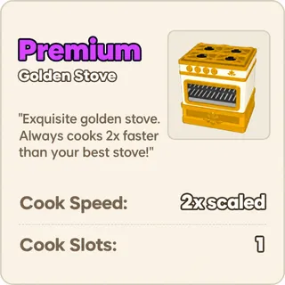 Run A Restaurant - Golden Stove