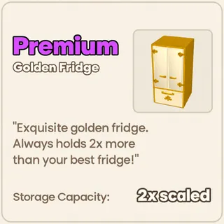 Run A Restaurant - Golden Fridge