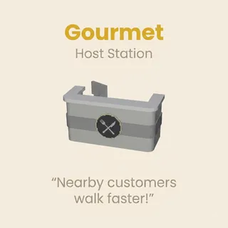 Run A Restaurant - Host Station