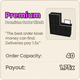 Run A Restaurant - 2x Premium Order Kiosk