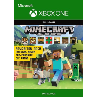 Minecraft Xbox One Edition Favorites Pack Xbox One Xbox Live Key Global Xbox One Games Gameflip