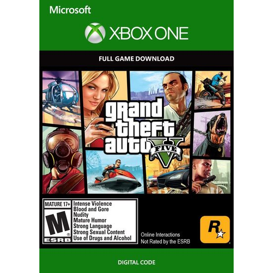 grand theft auto 5 xbox 1