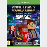 Minecraft: Story Mode - The Complete Adventure (Episodes 1-8) (Xbox One) Xbox Live Key GLOBAL