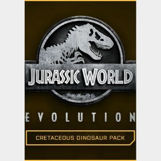 Jurassic World Evolution: Cretaceous Dinosaur Pack (DLC) Steam Key GLOBAL
