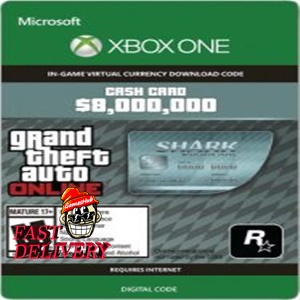 Grand Theft Auto Online Megalodon Shark Cash Card Xbox Oneglobal 8 000 000 Usd Key Gta V Gta 5 Gameflip
