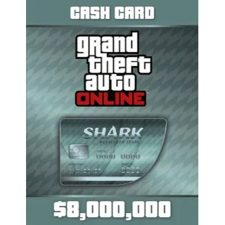 Grand Theft Auto Online: Megalodon Shark Cash Card (PC) Rockstar Games Launcher Key GLOBAL