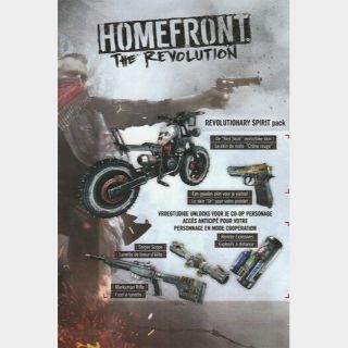 Homefront: The Revolution - Revolutionary Spirit Pack (DLC) Steam Key GLOBAL