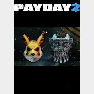 PayDay 2: Electarodent and Titan Masks (DLC) Steam Key GLOBAL