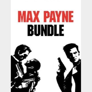 Max Payne Bundle Steam Key GLOBAL