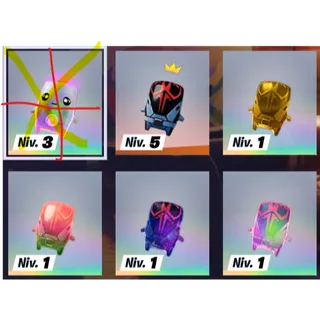 Pack de Espíritus de los 7  