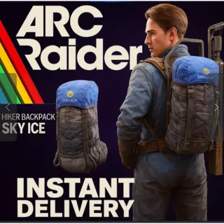 Arc Raiders Hiker Backpack Sky Ice 
