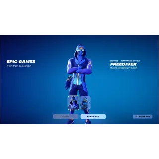 Fortnite - Freediver Skin