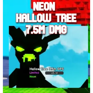 NEON HALLOW TREE 7-11M DPS 