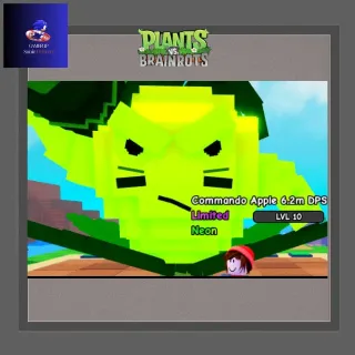 2X Neon Commando apple 6-8m dps pvb