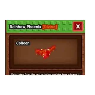 RAINBOW HATCHED PHOENIX 