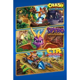 Crash+ Spyro Triple Play Bundle