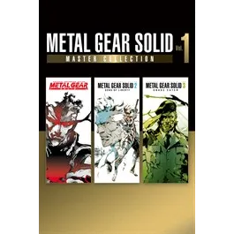 METAL GEAR SOLID: MASTER COLLECTION Vol.1