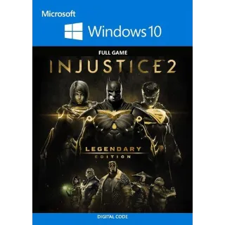 Injustice 2: Legendary Edition [Windows 10 Store Argentina Region]