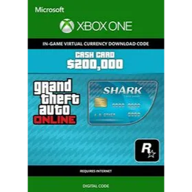 Grand Theft Auto Online: Tiger Shark Cash Card (Xbox global)