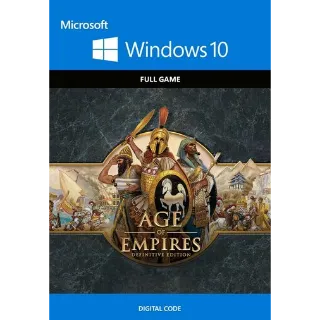 Age of Empires: Definitive Edition [Windows 10 Store USA Region]
