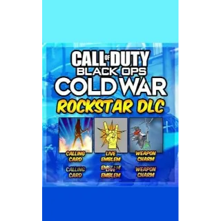 Call of Duty: Black Ops Cold War - Rockstar Weapon Charm Emblem Calling Card (DLC)