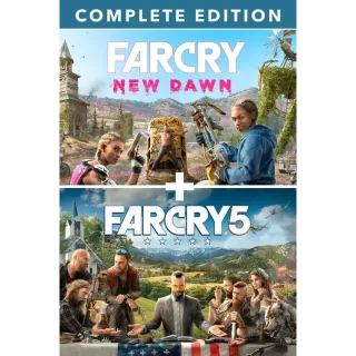 Far Cry 5 + Far Cry New Dawn Deluxe Edition Bundle