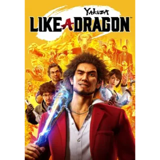 Yakuza: Like a Dragon Clave Steam GLOBAL