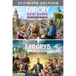 Far Cry 5 Gold Edition + Far Cry New Dawn Deluxe Edition Bundle 