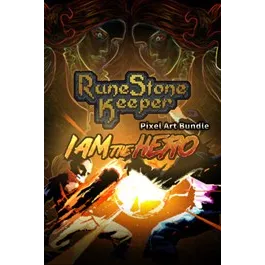 RuneStone Keeper and I am the hero PixelArt Bundle