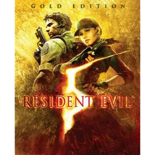 Resident Evil 5 (Gold Edition) Steam Key GLOBAL